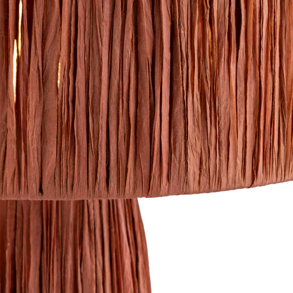 Shelby Rafia Brick Table Lamp