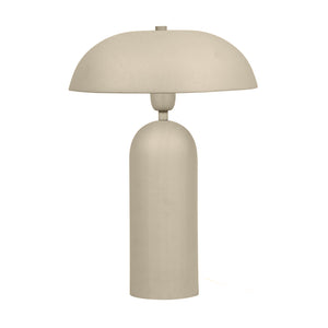 TOV Furniture Sammi Taupe Table Lamp Cream 12"W x 12"D x 17"H