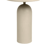 TOV Furniture Sammi Taupe Table Lamp Cream 12"W x 12"D x 17"H