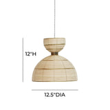 Lydia Rattan Pendant Lamp