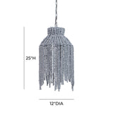 Esther Beaded Pendant Lamp