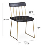 Madrid Pine Chair - Set of 2