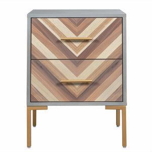 Quinn Grey Side Table