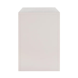 Suzie Cream & Rattan Executive Desk