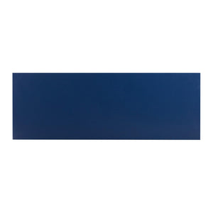 Suzie Navy & Rattan Executive Desk