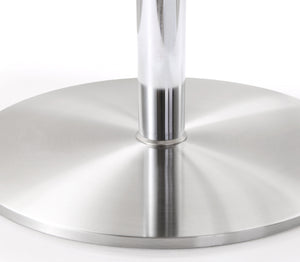 Amalfi Black Stainless Steel Adjustable Barstool