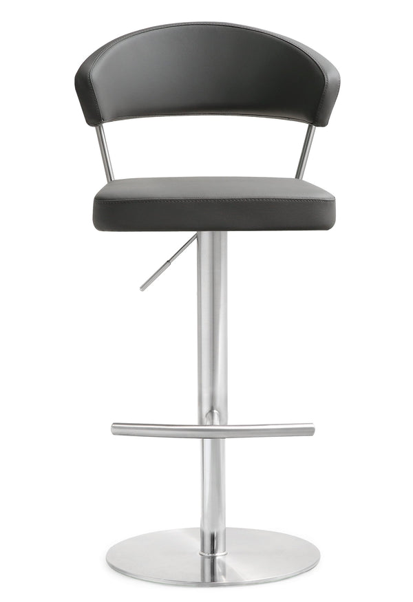 Cosmo Grey Stainless Steel Barstool