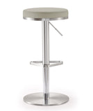 Fano Light Grey Stainless Steel Barstool