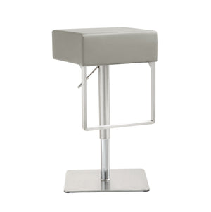 Seville Light Grey Adjustable Barstool