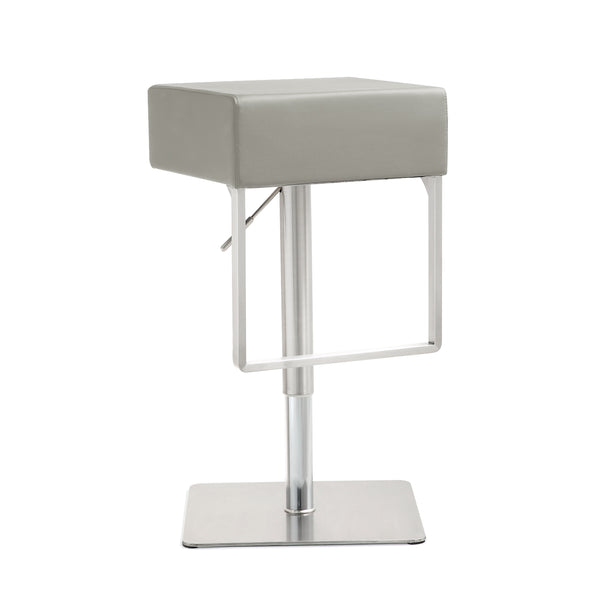 Seville Light Grey Adjustable Barstool