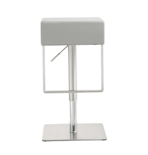 Seville Light Grey Adjustable Barstool