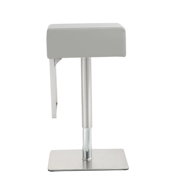 Seville Light Grey Adjustable Barstool