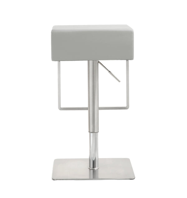Seville Light Grey Adjustable Barstool