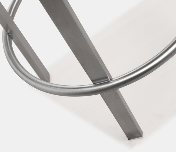 Pratt White Swivel Counter Stool - Set of 2