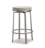 Pratt Grey Swivel Counter Stool - Set of 2