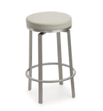 Pratt Grey Swivel Counter Stool - Set of 2