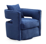 Kennedy Navy Swivel Chair