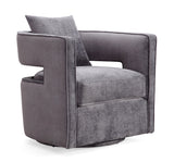 Kennedy Grey Swivel Chair