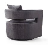 Kennedy Grey Swivel Chair