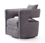 Kennedy Grey Swivel Chair