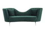 Eva Velvet Sofa Forest Green TOV-L6492