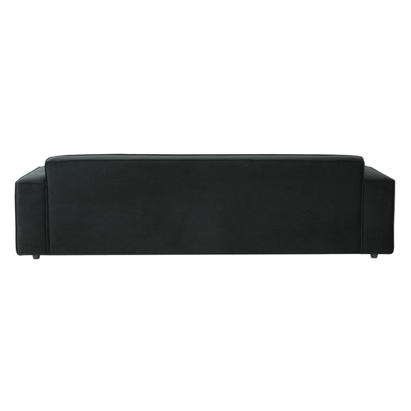 Olafur Black Velvet Sofa