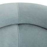 Macie Sea Blue Velvet Sofa