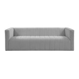 Norah Grey Velvet Sofa