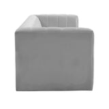 Norah Grey Velvet Sofa