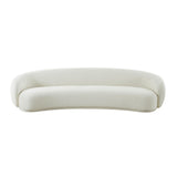 Kendall Cream Velvet 120" Sofa