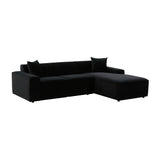 Olafur Velvet Sectional - RAF