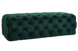 Kaylee Velvet Ottoman