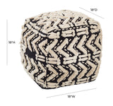 Mariel Cotton  Pouf