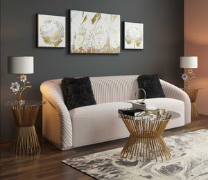 Grace Glass Side Table