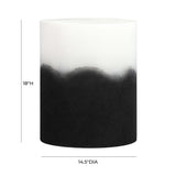 Matra Black and White Side Table Black and White TOV-OC18430