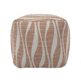 Ember Woven Pouf