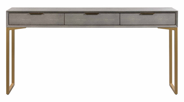Pesce Shagreen Console Table