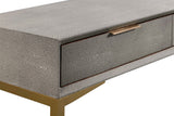 Pesce Shagreen Console Table