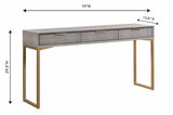 Pesce Shagreen Console Table