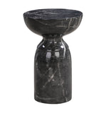 Rue Marble Side Table Black TOV-OC44040