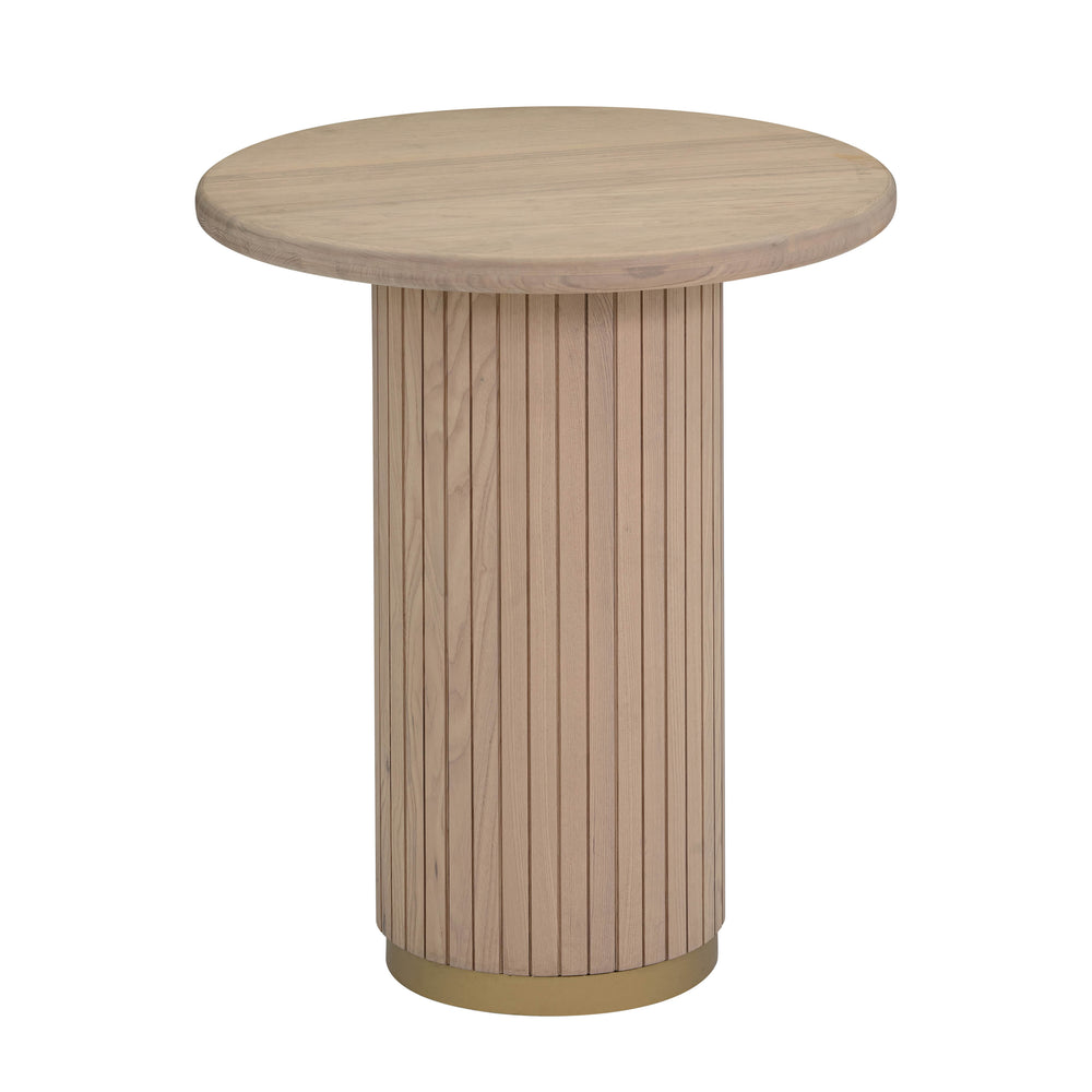 TOV Furniture Chelsea Ash Wood Entry Table Natural Ash 
