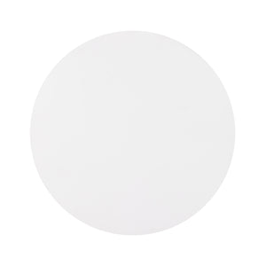 TOV Furniture Aloe Concrete Side Table White 20.5"W x 20.5"D x 20"H