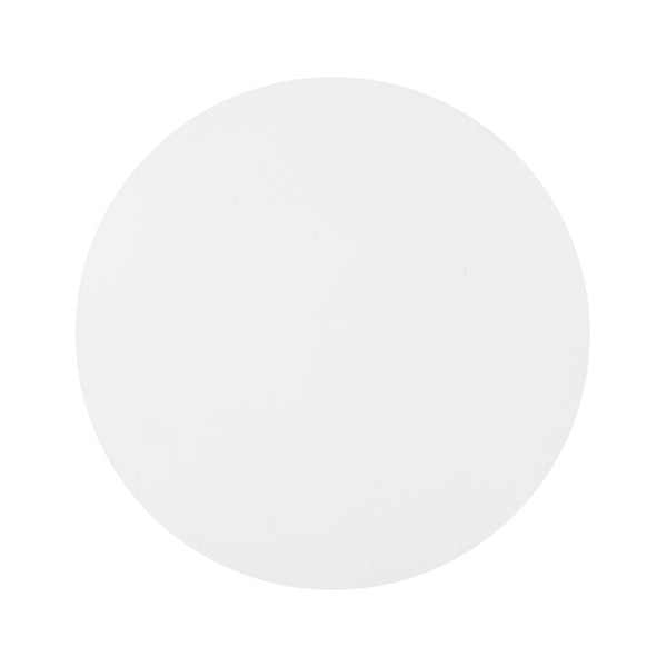 TOV Furniture Aloe Concrete Side Table White 20.5"W x 20.5"D x 20"H