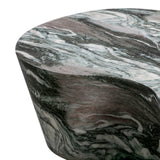 TOV Furniture Slab Grey/Blush Faux Marble Coffee Table Blush,Grey Marble 59"W x 36"D x 15"H