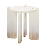 Gloria Oak Side Table