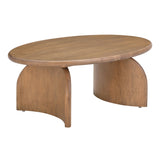 TOV Furniture Sofia Wooden Coffee Table Cognac 