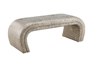 Kenya Gilded Leopard Bench