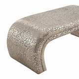 Kenya Gilded Leopard Bench