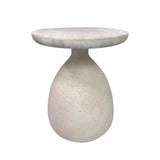 Gina Travertine Side Table