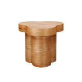 TOV Furniture Dora Side table Natural Oak 23.5"W x 22"D x 20"H